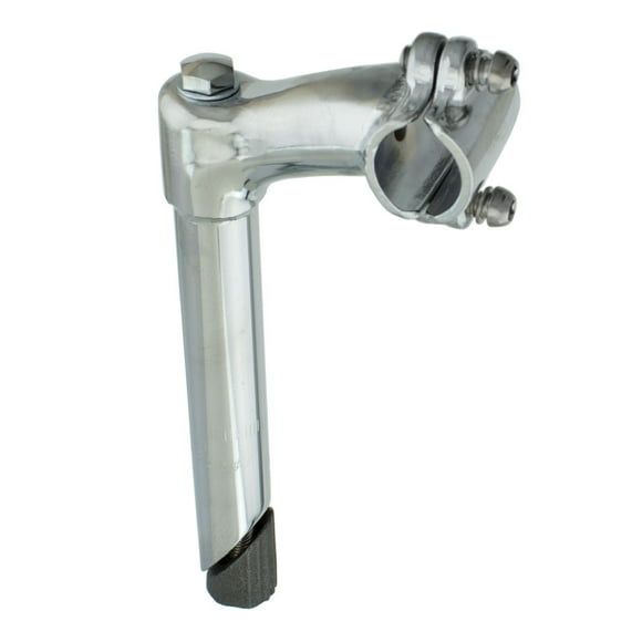 Reebok BMX Bike Stem 50mm Length 1.1/8" Steerer 22.2mm Bar Silver/Black Reebok BMX Bike Stem 50mm Length 1.1/8" Steerer 22.2mm Bar Silver/Black